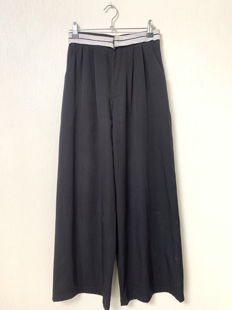 Zara, Shein брюки палаццо лен атлас