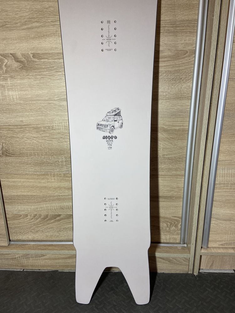 Nowy zestaw deska Nitro quiver pow 154. 2024 + wiązania union Str L