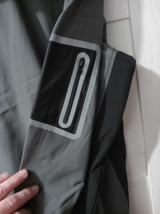 Kurtka softshell męski LAHTI z kapturem rozXL wodoodporna wiatroszczel