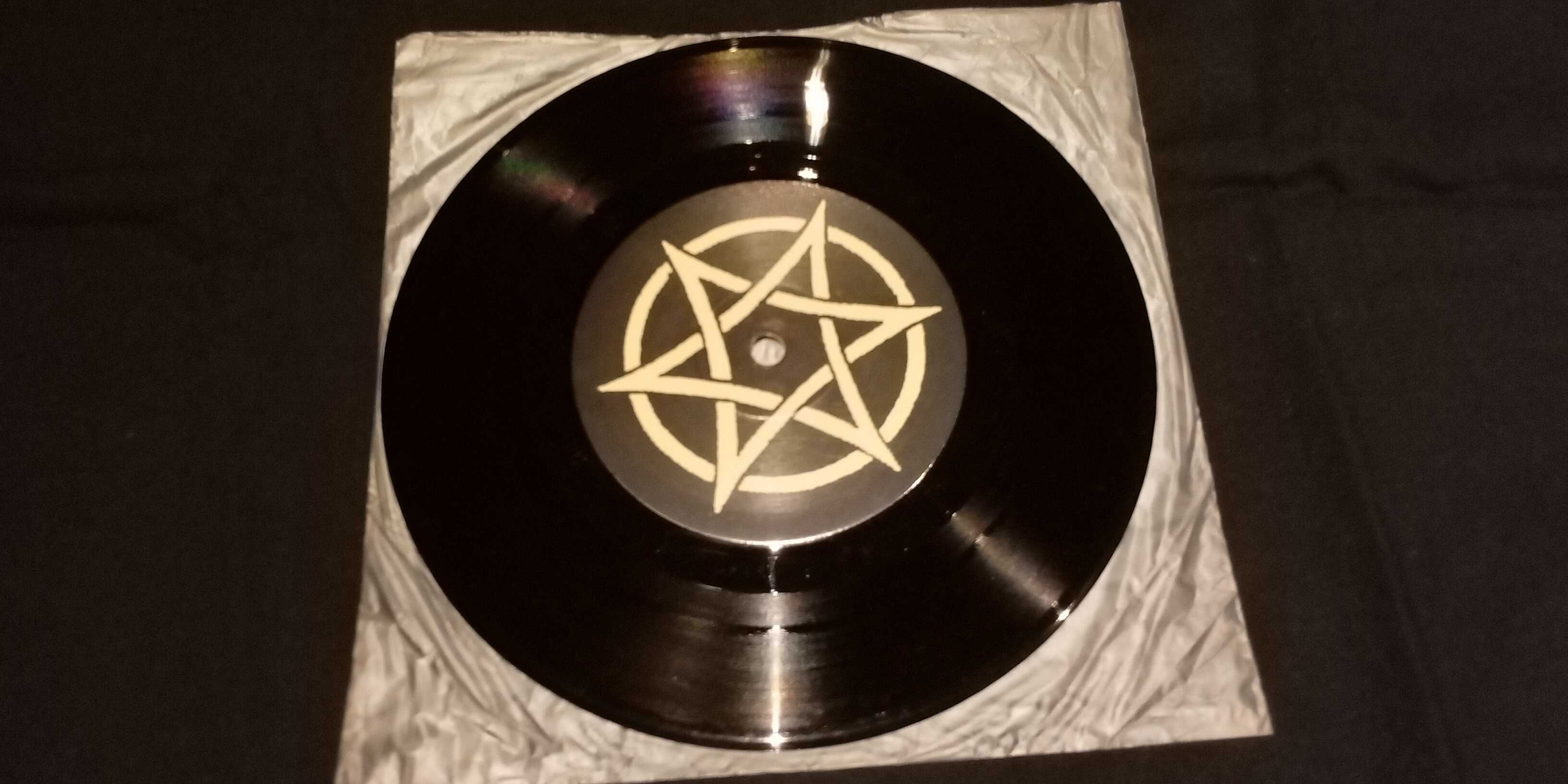 7" single EP Decayed The Seven Seals 1993 Black Metal