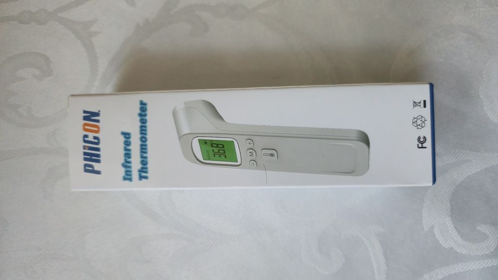 Termometr bezdotykowy na podczerwień Alarm gorączki
