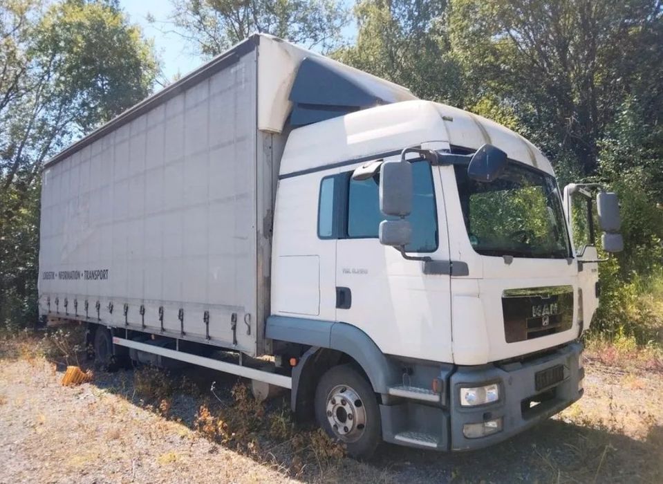 MAN TGL 8.220  MAN TGL 8.220 euro 5 zestaw 02.2013 import Niemcy zabudowa dł 7800 alu