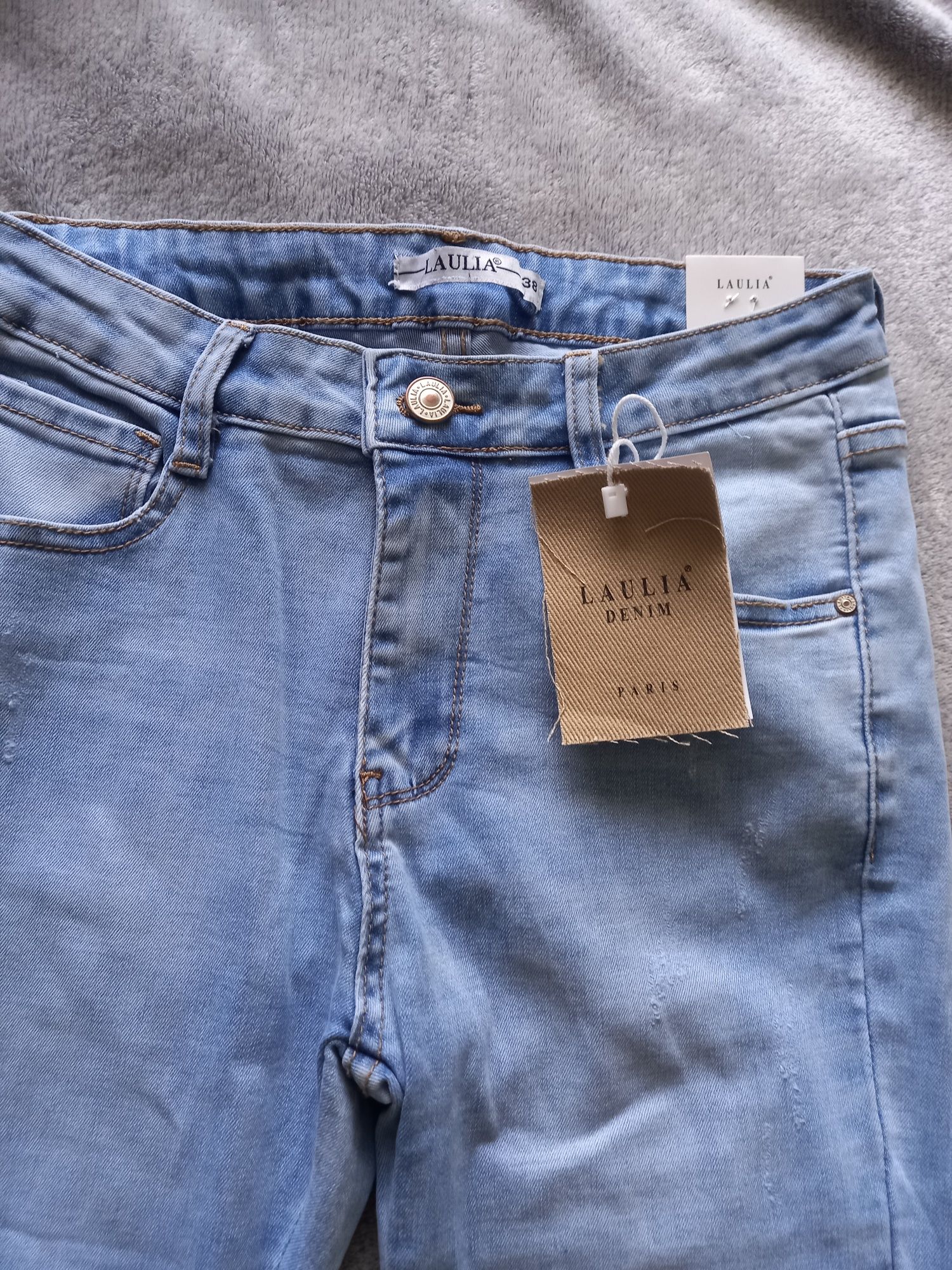 Spodnie jeans laulia rozm s/m