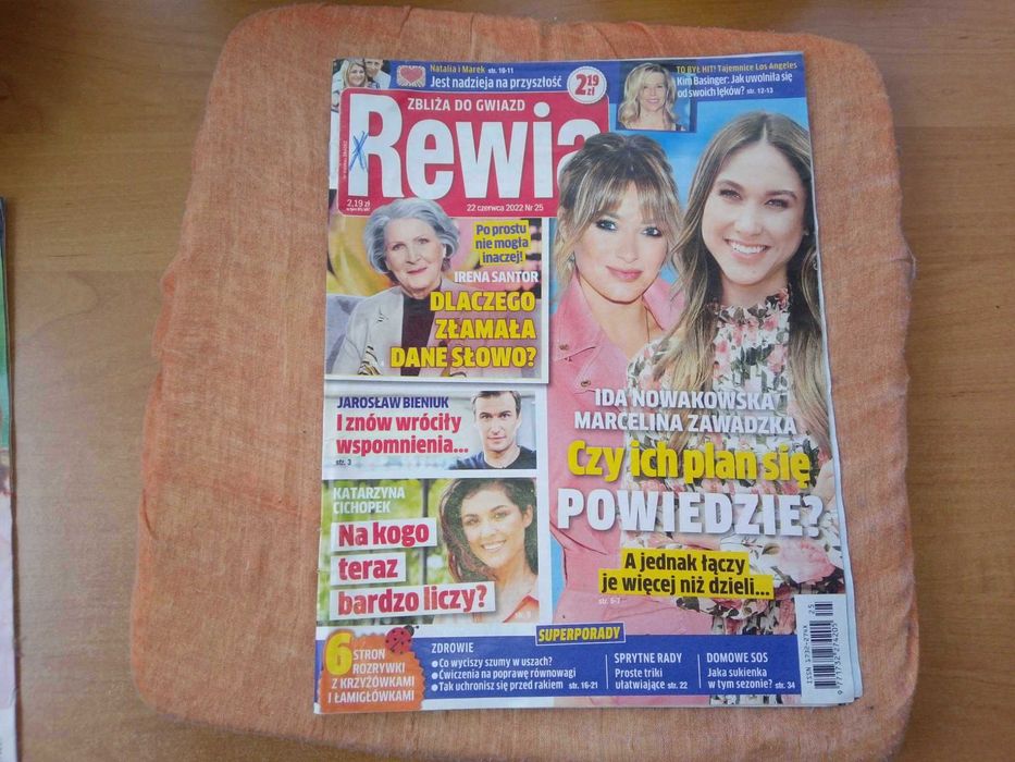 Tygodnik Rewia zbliża do gwiazd nr 25 czerwiec 2022 gazeta