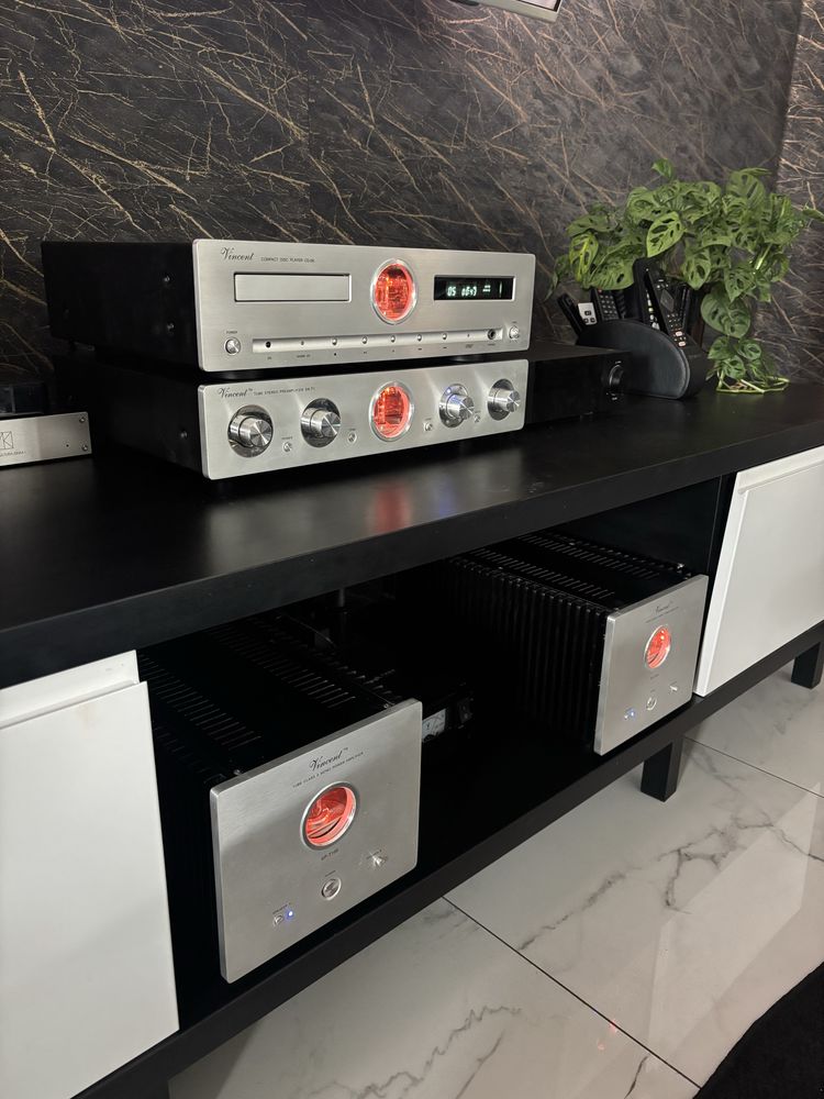 Vincent sp t100 ,preamp sa t-1 , cd-s6