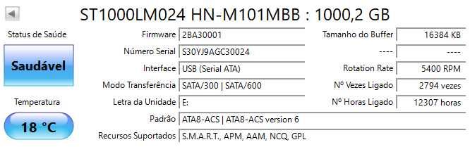 2x Discos HDD 1Tb + 750Gb