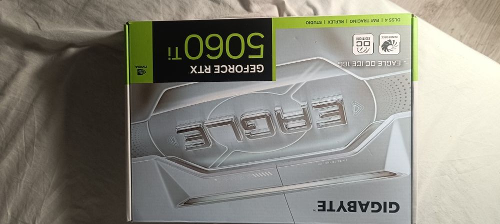 Karta graficzna Gigabyte GeForce RTX 5060 Ti Eagle OC ICE 16GB