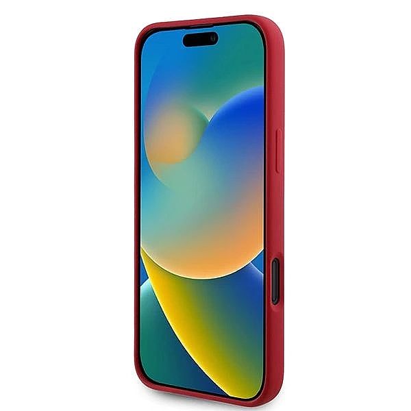 Etui Karl Lagerfeld Silicone Karl&Choupette Heads Ring MagSafe na iPho