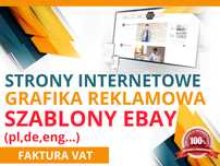 Szablon Ebay Allegro BaseLinker Strona internetowa WWW grafika LOGO