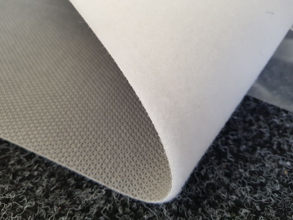 Biały dywan chodnik ślub Premium podkład podgumowany 1m