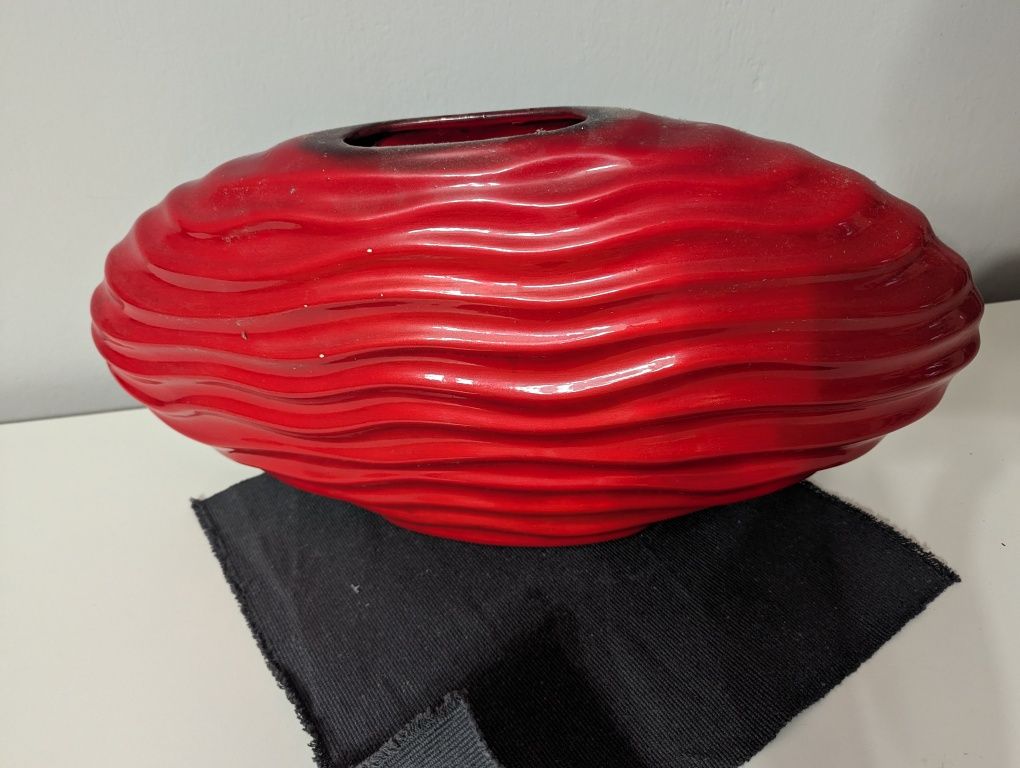 Wazon flakon ceramiczny dekoracja