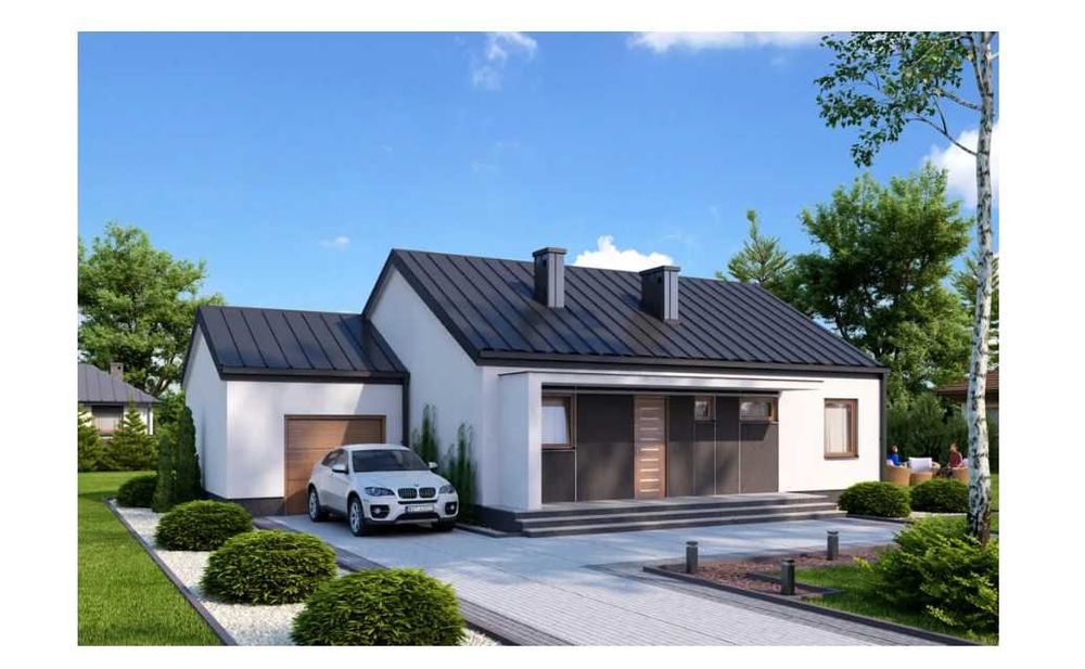 Dom jednorodzinny 110 m² (+70 m² poddasze), działka 800 m²pod Warszawą