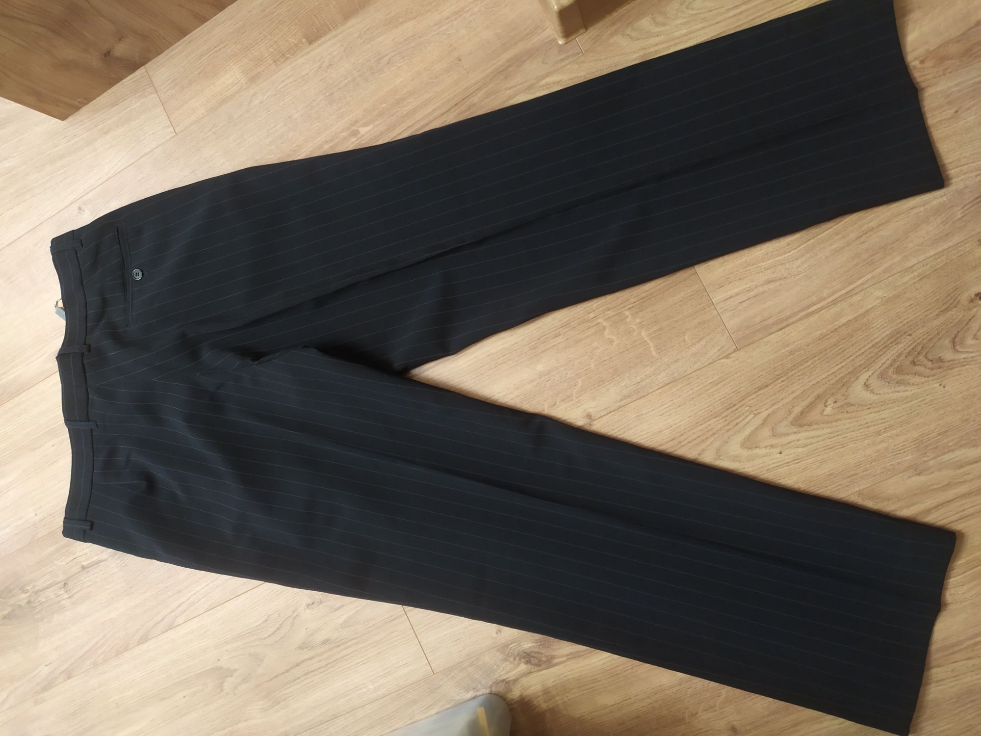 Spodnie męskie eleganckie W34L31 z metką