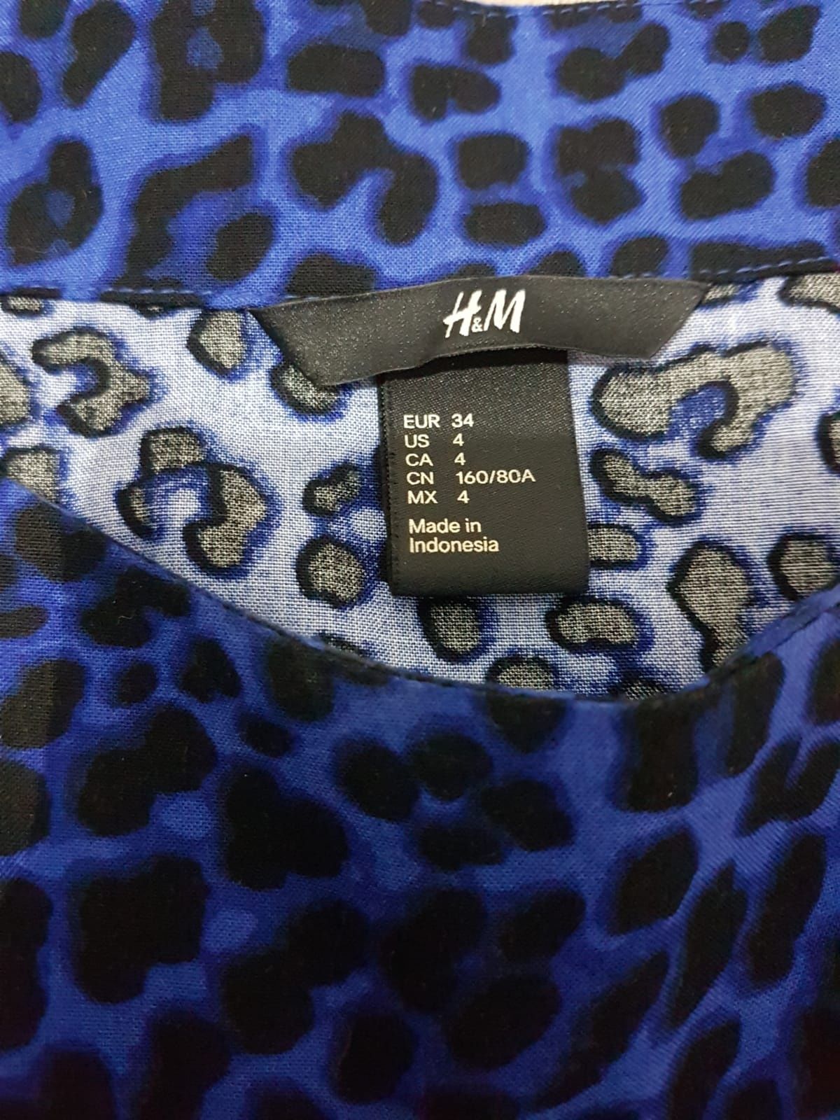 Sukienka/tunika firmy H&M, rozm 34 (S/M).