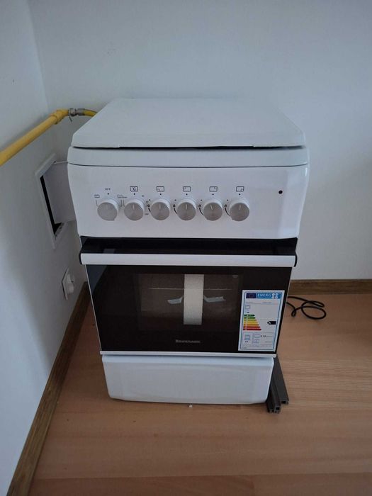 Kuchnia gazowo-elektryczna Ravanson KWGE-K55N