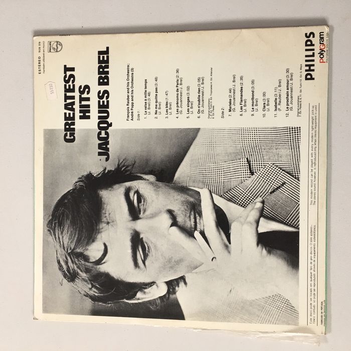 Jacques Brel Greatest Hits