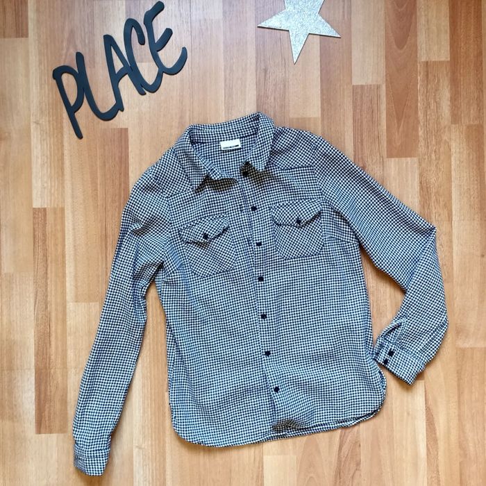 Сорочка на дівчинку гусина лапка стильна тепла