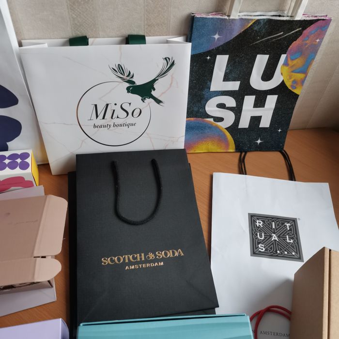 Подарункові пакети Victoria's Secret, Pandora, Diesel, Scotch&Soda