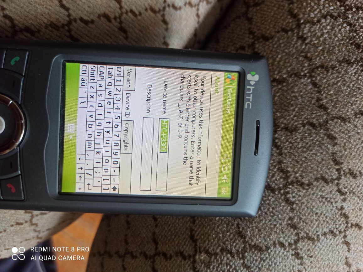 HTC p3300 Windows mobile