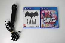 Let’s Sing 2017 + microfone/ Batman Telltale