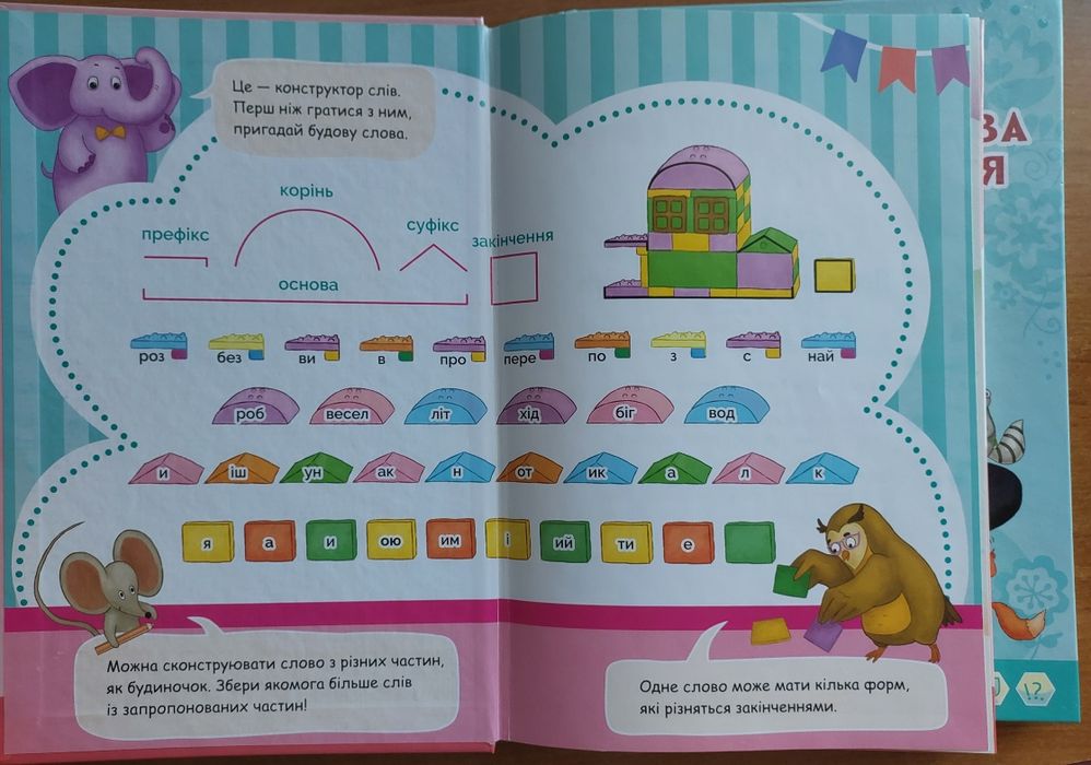 Підручник 3 клас Українська мова та читання частина 1 і 2 Ганна Остапе