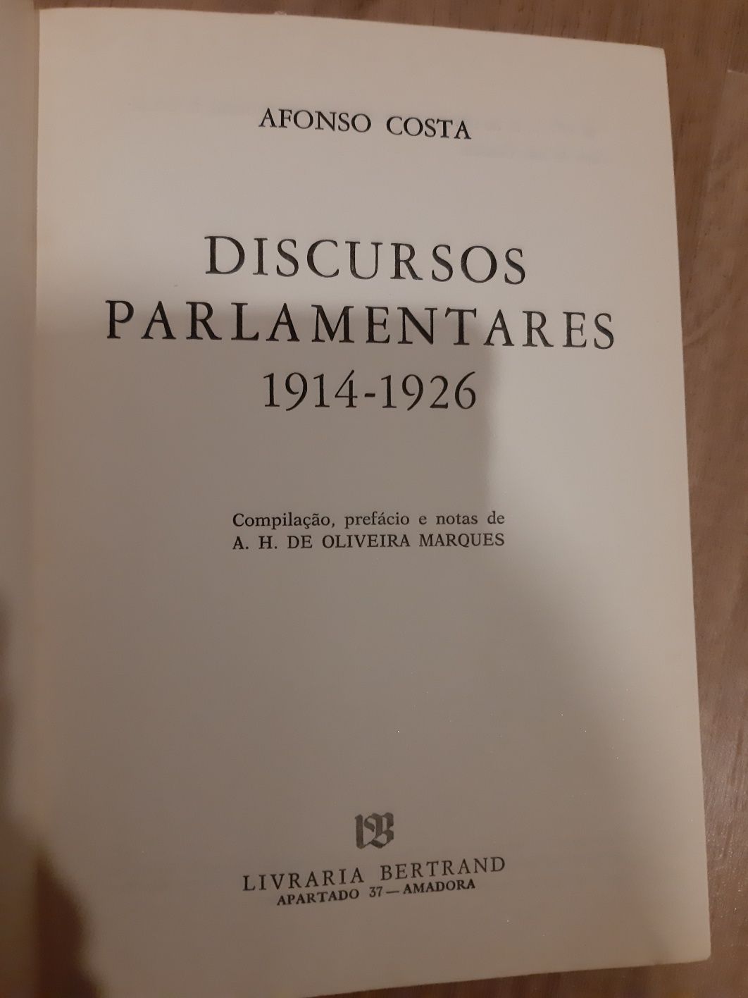 Afonso Costa Discursos Parlamentares - portes grátis