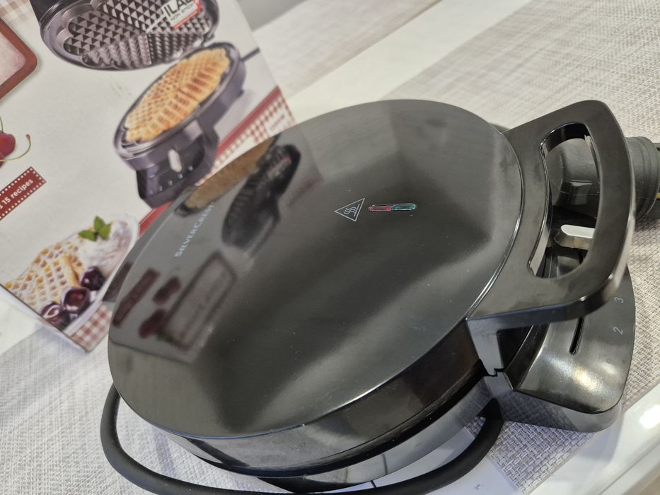 Нова вафельниця SILVER CREST для бельгійських вафель у формі серця