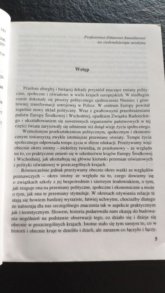 Szkoła i pedagogika w dobie przełomu Red.Lewicki,Mieszalski, Szymański