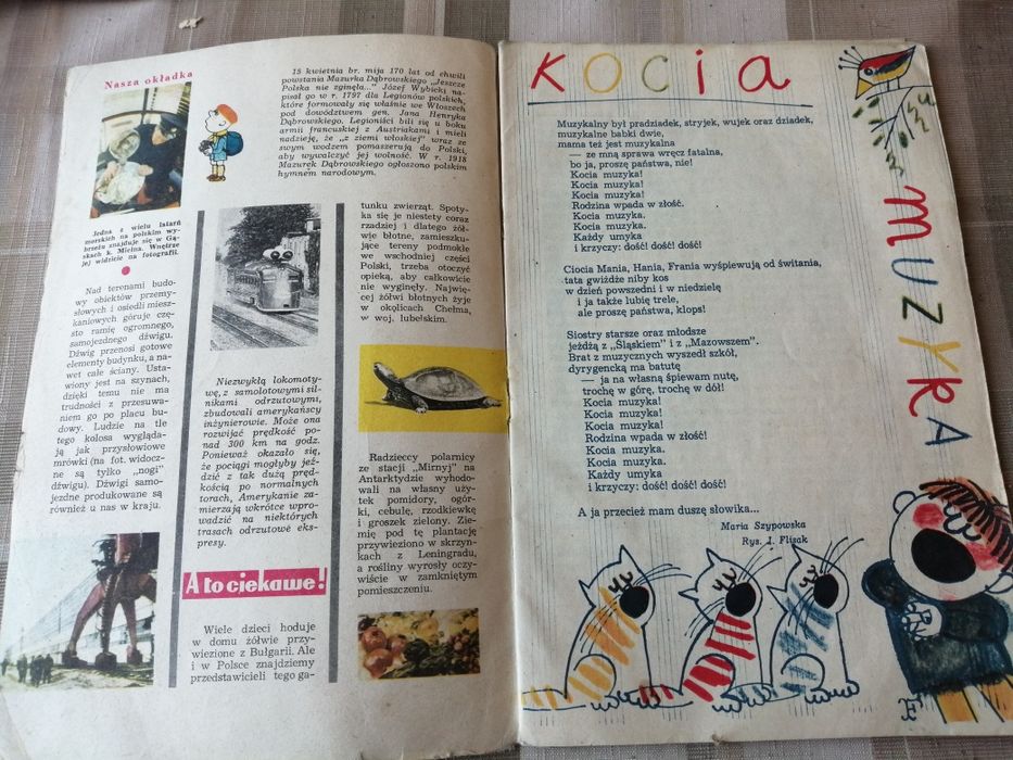 PŁOMYCZEK nr 7/1967 r. dwutygodnik dla dzieci PRL