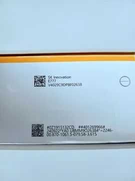 Акумуляторний елемент SK-Innovation e777 NMC 3.6v ємність 77.7А/год