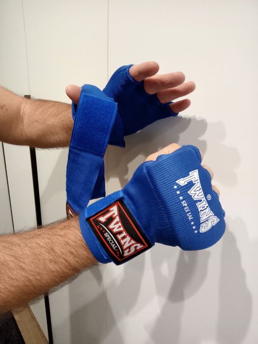 Перчатки-бинты внутренние гелевые из полиэстера TWINS, размеры S-XL