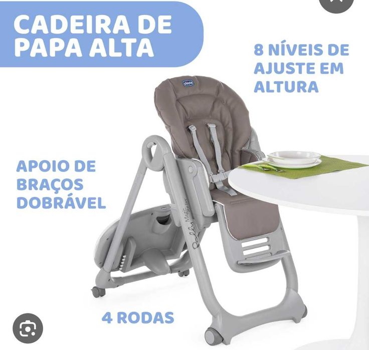 Cadeira de Refeições Chicco
