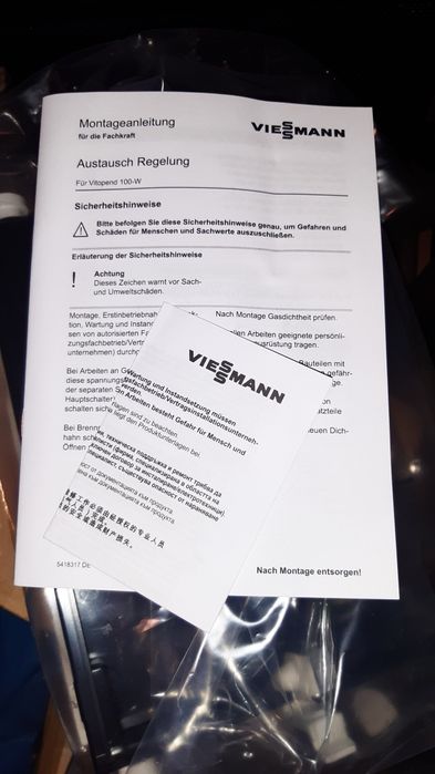 Komputer Plyta główna piec Viessmann vitopend 100