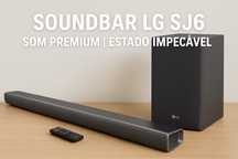 Soundbar LG SJ6 – Impecável, como nova! (320 Watts)