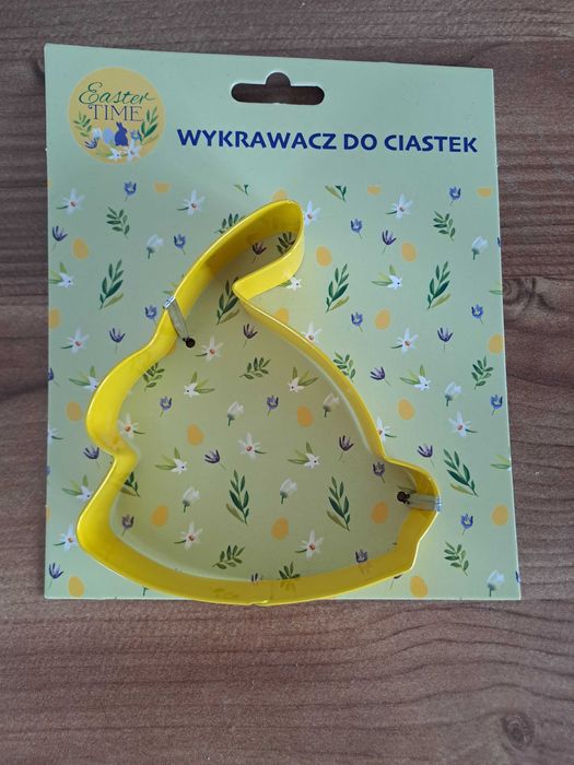 Empik Foremka do ciastek Wykrawacz Królik Zając Easter Wielkanoc Żółty