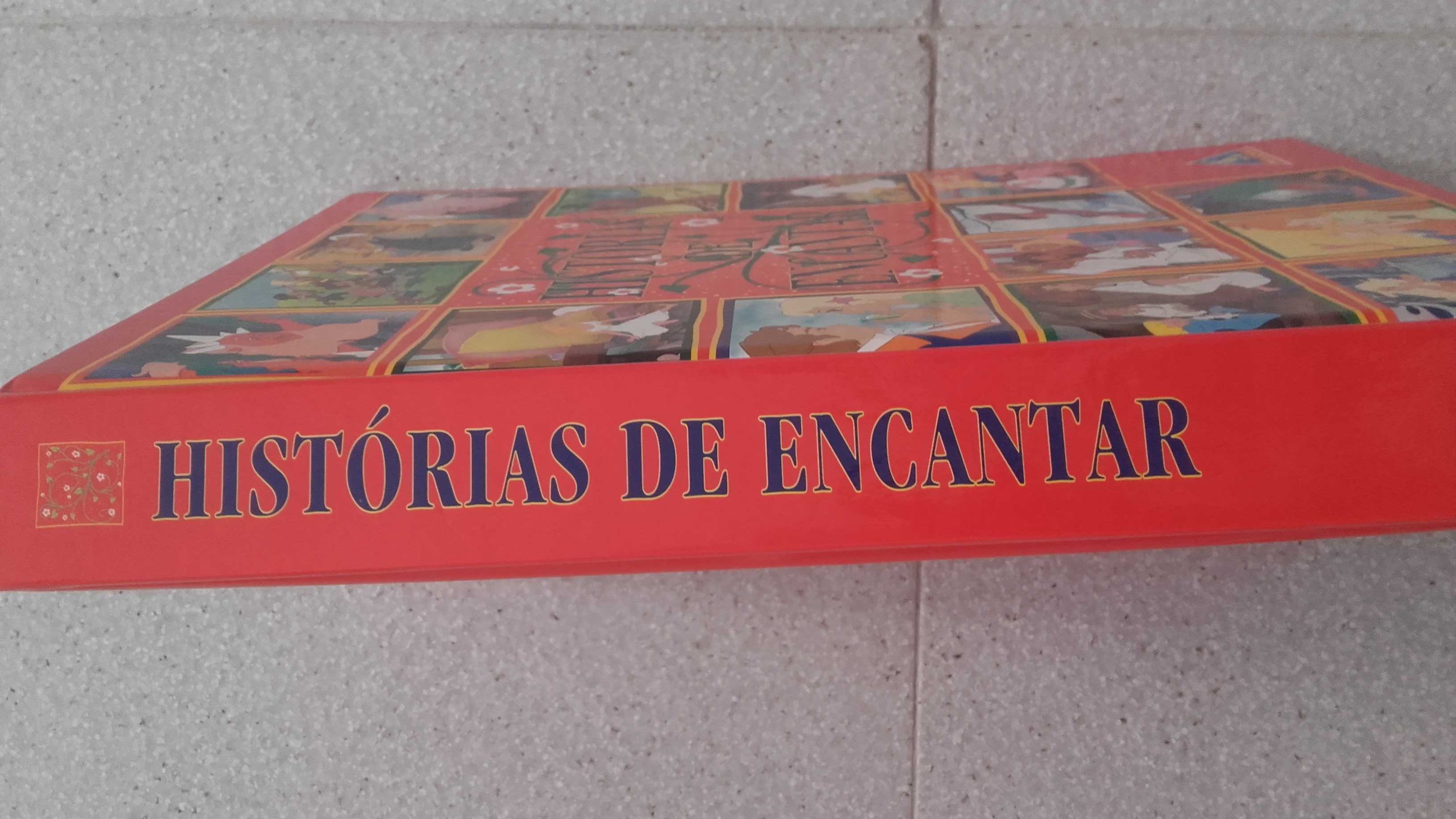 2 Livros de histórias de encantar