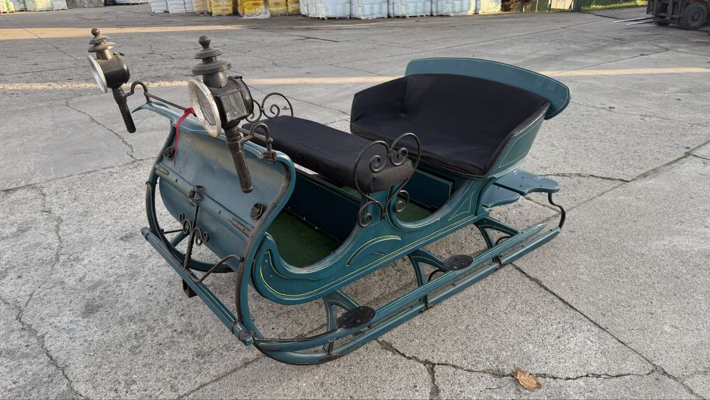 Sanie konne stare zabytkowe odnowione