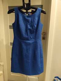 Kobaltowa sukienka.Roz.38
