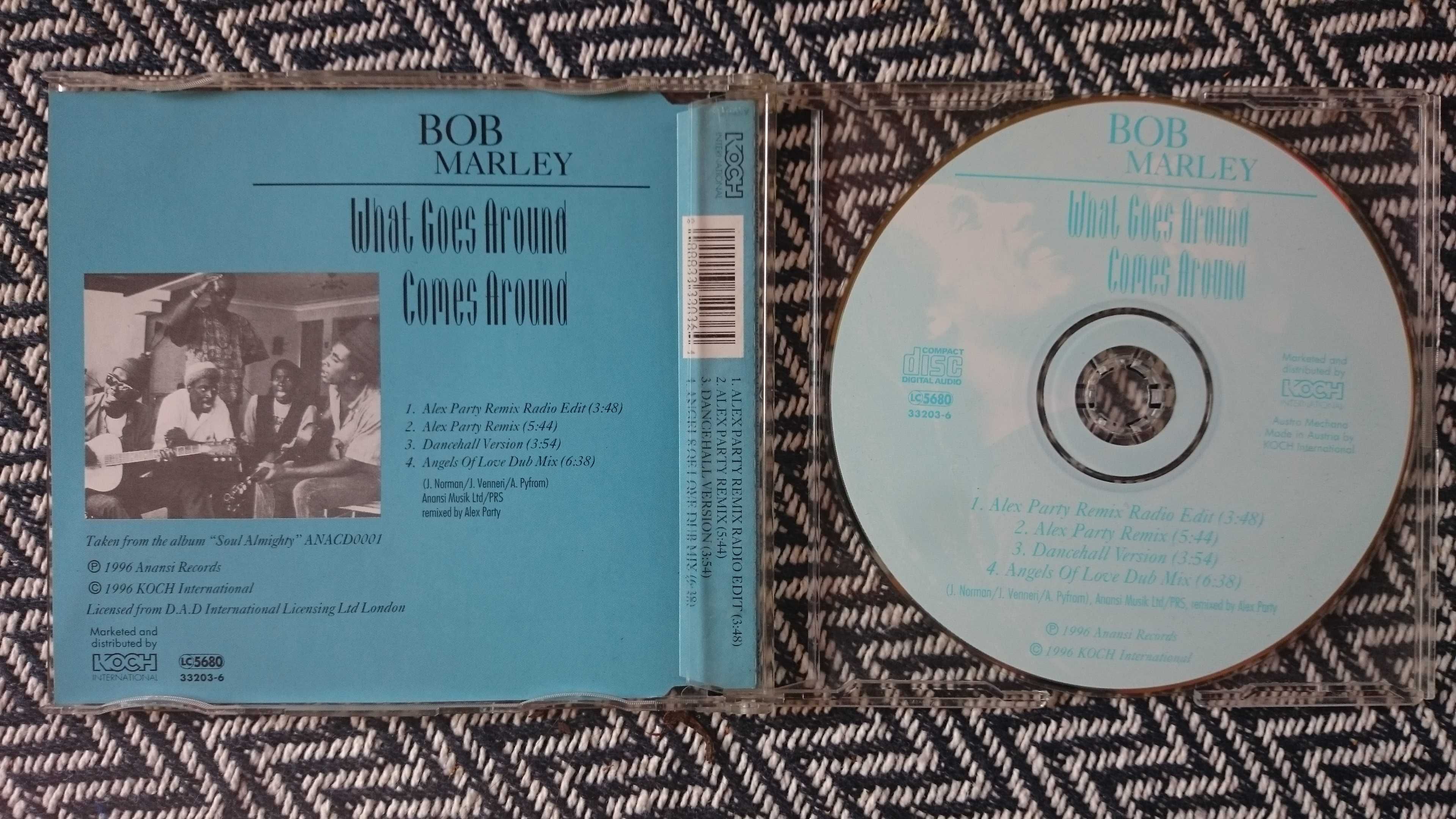 Bob Marley - What goes around comes around - singiel didzejski CD