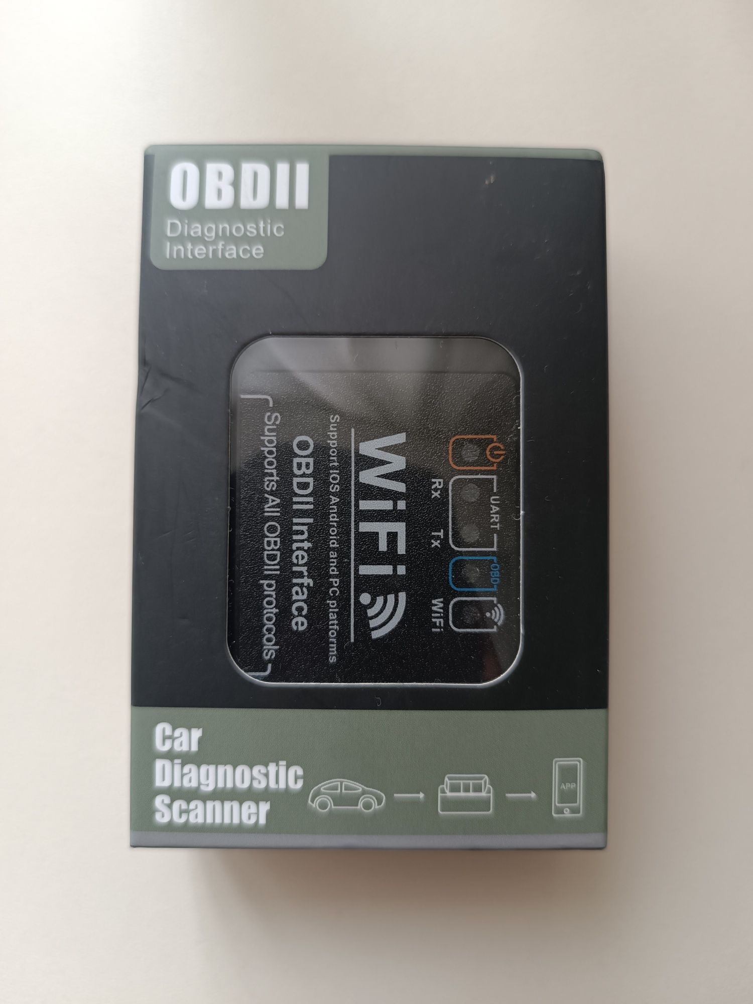 Автосканер, bluetooth wifi ELM327 v1.5 две платы OBDII PIC18F25K80