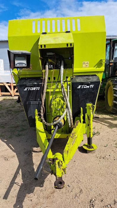 Wóz paszowy, paszowóz, Storti Boxer MT 150, 15m3