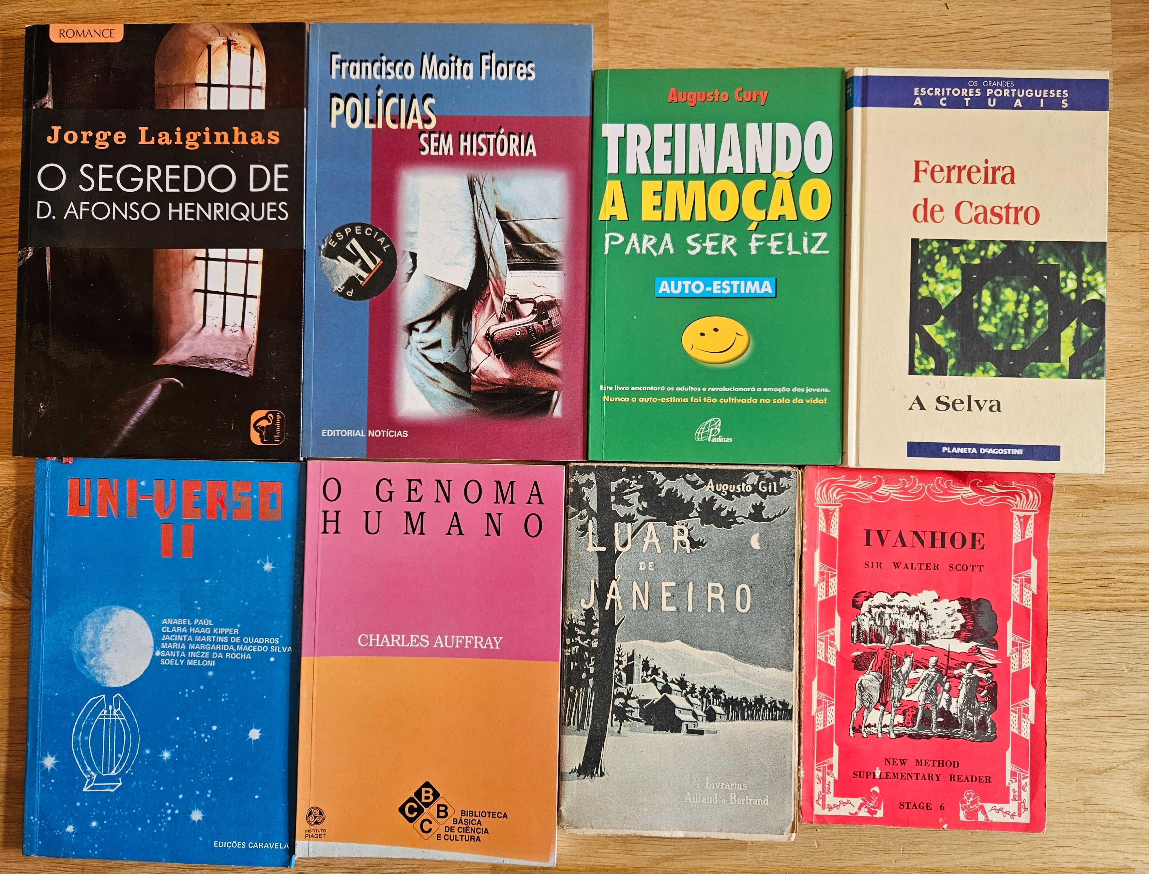 Livros - Romance, História, Ciências Sociais e Naturais, Psicologia