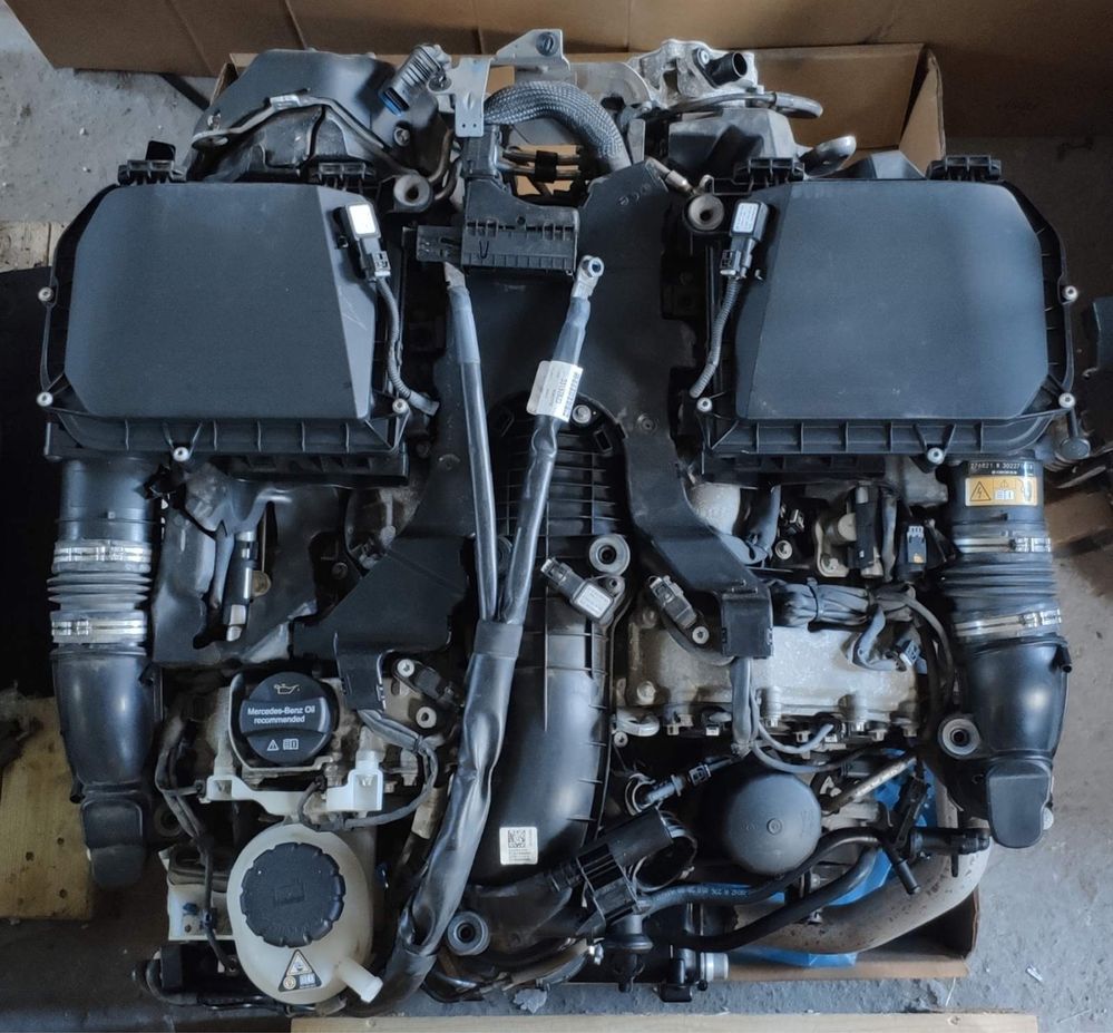 Новый Двигатель M 276 М276.821 274.824 ML400, S400, Е43, GLS450, GLE43