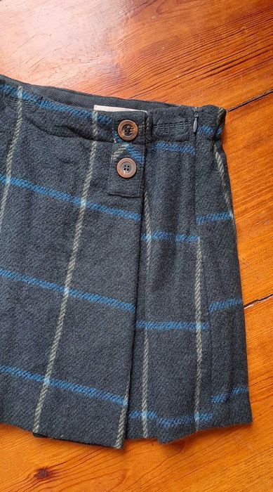 Saia quadrados Zara 10 anos