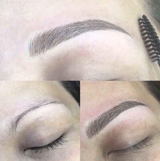 Microblading Pazdziernik modelki na Makijaż Permanentny brwi Piórkowa