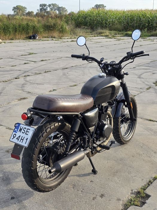 Brixton BX 125 Cromwell ABS wtrysk kat. B cafe racer niski przebieg
