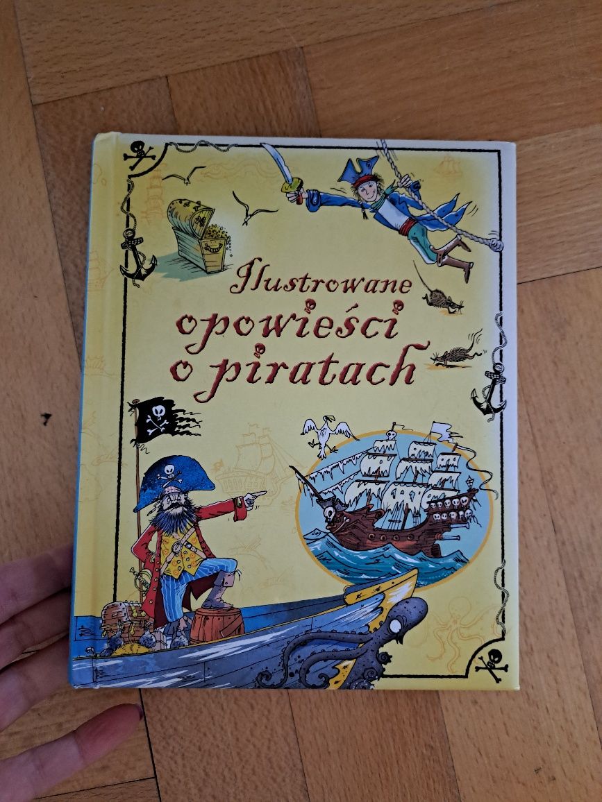 Ksiazka Ilustrowane opowiesci o piratach + ksiazka GRATIS