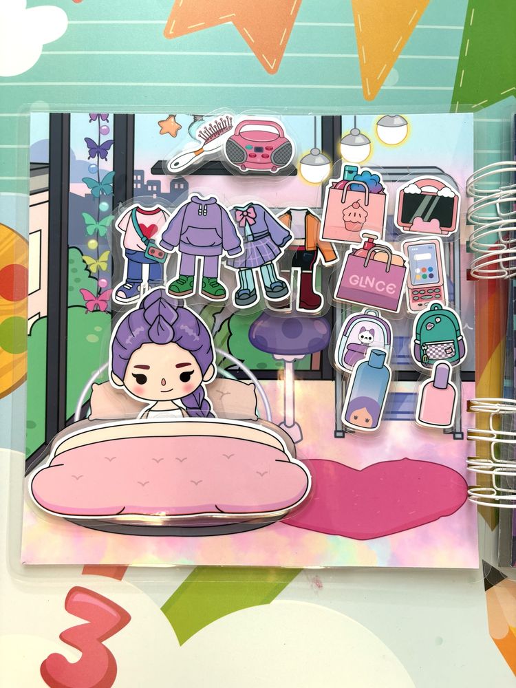 K pop Demon hunters w stylu toca boca. Avatar world. Labubu. Pusheen