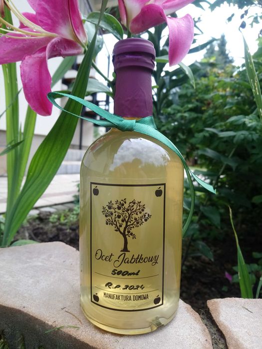 Ocet jabłkowy rzemieślniczy
Ocet jabłkowy rzemieślniczy 2szt.