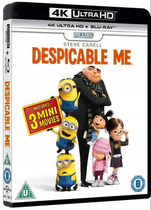 Film Despicable Me płyta Blu-ray